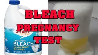 Bleach pregnancy test positive and negative | Positive pregnancy test | Pregnancy Tips