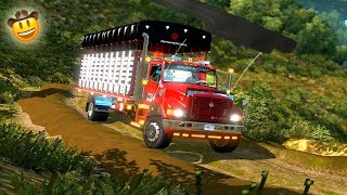 TROCHAS EXTREMAS COLOMBIANAS CON EL  INTERNATIONAL 4700!!! | EURO TRUCK SIMULATOR 2