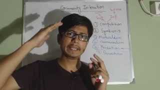 Community interactions - competition, predation, symbiosis