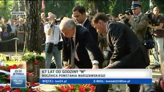 Tusk wygwizdany  burza braw dla prezesa PiS   Wiadomości w Onet pl