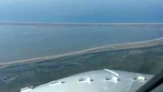 Заход и посадка самолета в Анапе | Вид из кабины пилотов | Boeing 737-800 NG