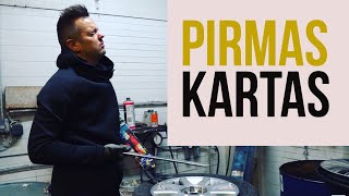 Pirmas kartas: montuojame ir dažome ratus / Gazas Dugnas TV