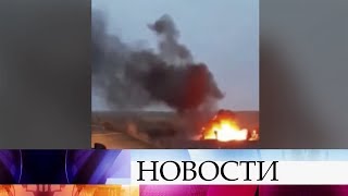 В Казахстане выясняют обстоятельства крушения армейского вертолета Ми-8.