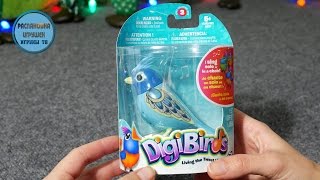 Распаковка Игрушки ДигиБердс Питомец Поющая Птичка Chief - Unpacking toys Bird DigiBirds Amelia