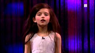 7-летняя Анджелина Джордан поет Fly Me To The Moon