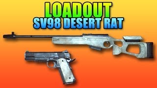 Battlefield 4 - Loadout: SV98 Desert Rat With M1911