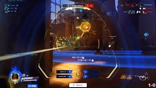 Overwatch Top Ranked Korean Ana ANAMO Showing His Gameplay Tricks