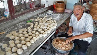 Most Unique Street Food in Taiwan | RARE Taiwan Street Food Tour - Handmade BEST Taiwan Dumplings