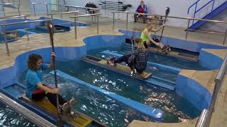 Зимняя тренировка отделения гребли на байдарках и каноэ