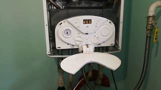 Химическая промывка от накипи теплообменника газового котла Ariston