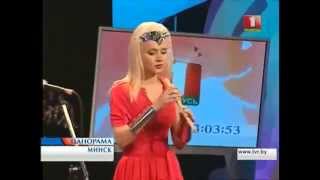 Сара Окс на отборочном туре Евровидения 2014 Беларусь