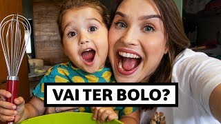 Fazendo o bolo da Tutuia #CHATANACOZINHA | Lu Ferreira