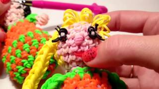 КУКЛА ЛУМИГУРУМИ /амигуруми из резинок Rainbow Loom/ DOLL Loomigurumi,  Радужки Rainbow Loom ч.2