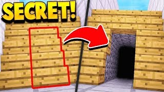 New SECRET Minecraft Rooms! (100% HIDDEN!)