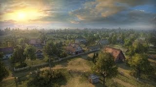 "World of Tanks.Бой на арте. Позиции на карте Мурованка часть 2."