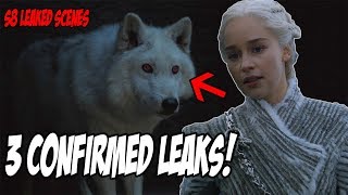 3 Confirmed LEAKS! Game Of Thrones Season 8 (Leaked Scenes)