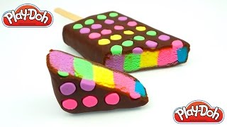 Учимся лепить мороженое из пластилина