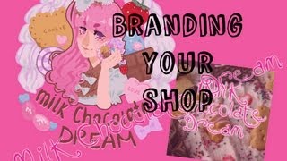 {Selling Online #2} Branding - Naming your shop and logo design