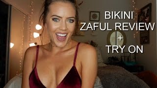 BIKINI TRY ON HAUL!! // Affordable ZAFUL bikinis!
