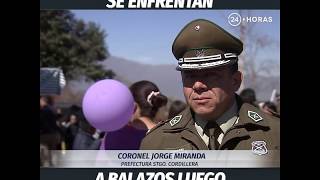 Carabineros y delincuentes se enfrentan a balazos en Puente Alto | 24 Horas TVN Chile