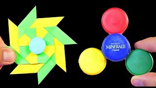 4 BEST Ways To Make A Fidget Spinner WITHOUT BEARINGS!