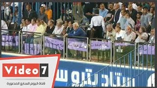 رد فعل مرتضى بعد هدف التعادل للمقاولون