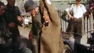 Нападение Германии на СССР: Страшные кадры в цвете
