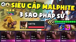 1 HÚC = PENTAKILL ? VỚI SIÊU CẤP MALPHITE 3 SAO PHÁP SƯ ĐỒ THẾ GIỚI | HÚC X2 SẤP MẶT TEAM BẠN