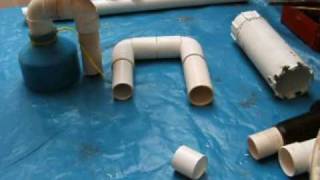 U syphon aquaponics free food system, How to make