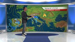 Previsioni meteo Video per venerdì, 24 gennaio