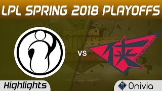 IG vs RW Highlights Game 1 LPL Spring 2018 Playoffs Invictus Gaming vs Rogue Warrior by Onivia