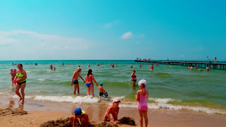 Анапа Джемете видео 2020 пляж море и курортный поселок