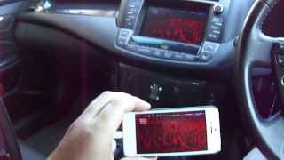 200系クラウンハイブリッドにIPHONE5
