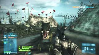 Battlefield 3: Wake Island, BF2 Theme Song, T-Rex, Thank You Dice, Easter Egg