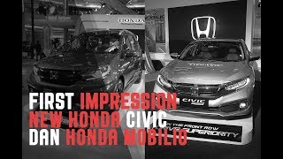 First Impression New Honda Mobilio & Honda Civic Facelift