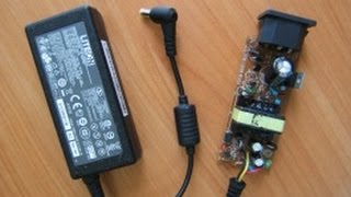 Ремонт блока питания от ноутбука