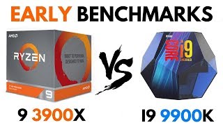 Ryzen 9 3900X vs i9 9900K [EARLY] | Ryzen 3000 series benchmark | Ryzen 9 3900X Benchmark