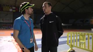 Antonio Abadía. Entrevista "en casa". GP Pista Cubierta Zaragoza 2016
