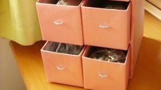 Комод из картона своими руками
