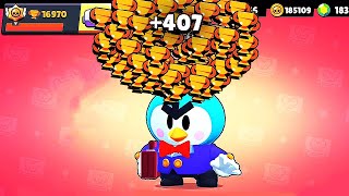 MR.P NONSTOP to 500 Trophies! // BrawlStars