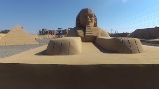 Египет, Хургада! Музей песчаных скульптур SAND CITY