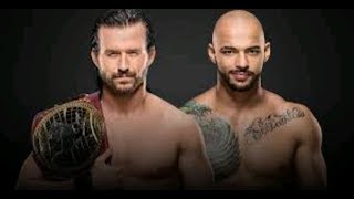 Adam Cole Vs Ricochet •North American Championship• Highlights
