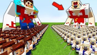 1000 МОРОЖЕНЩИК ПРОТИВ 1000 РАЙДЕР ЩЕНЯЧИЙ ПАТРУЛЬ 100% ТРОЛЛИНГ ЛОВУШКА MINECRAFT В МАЙНКРАФТ БИТВА