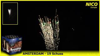 Amsterdam 19-Schuss-Feuerwerk-Batterie von Nico