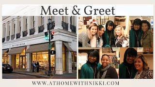 VLOG | POTTERY BARN MEET AND GREET