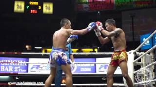 WanSongChai Battle : Rajadamnern Stadium on Main Fight : Puen Kol Tor. Surat VS Wan Chalong