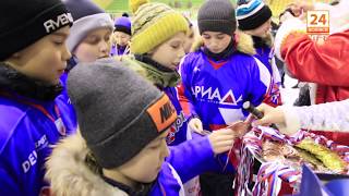 Турнир по хоккею среди юношей 2005-2006 года рождения в Волжске.
