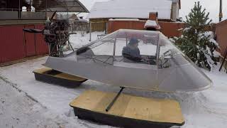Аэросани своими руками. Поедут ли? Тест