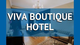 VIVA BOUTIQUE HOTEL 3* Азербайджан Баку обзор – отель ВИВА БУТИК ХОТЕЛ 3* Баку видео обзор