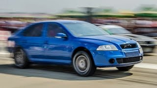 Brutal Skoda Octavia Bimoto AWD 1000 +Hp vs Nissan PS13 700 Hp - Drag Race Arad 10.09.2016
